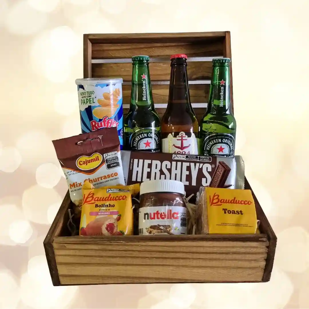 O Baú Estilo & Celebração é ideal para presentear com praticidade, variedade e bom gosto. Uma escolha moderna para diferentes estilos de comemoração