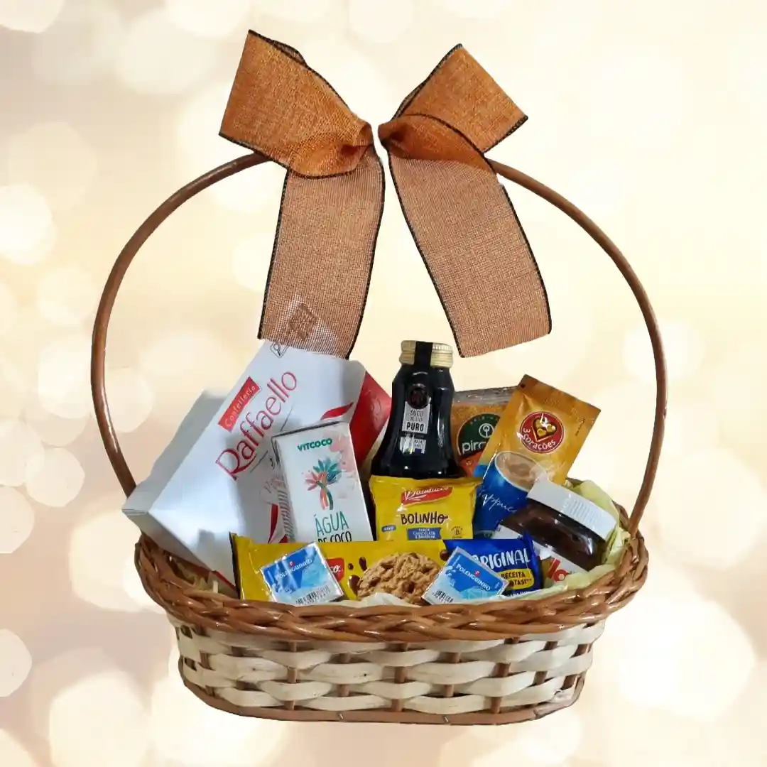 Cesta Aniversário Sabor Suave é uma ótima escolha para surpreender de forma prática, com itens deliciosos e bem selecionados.